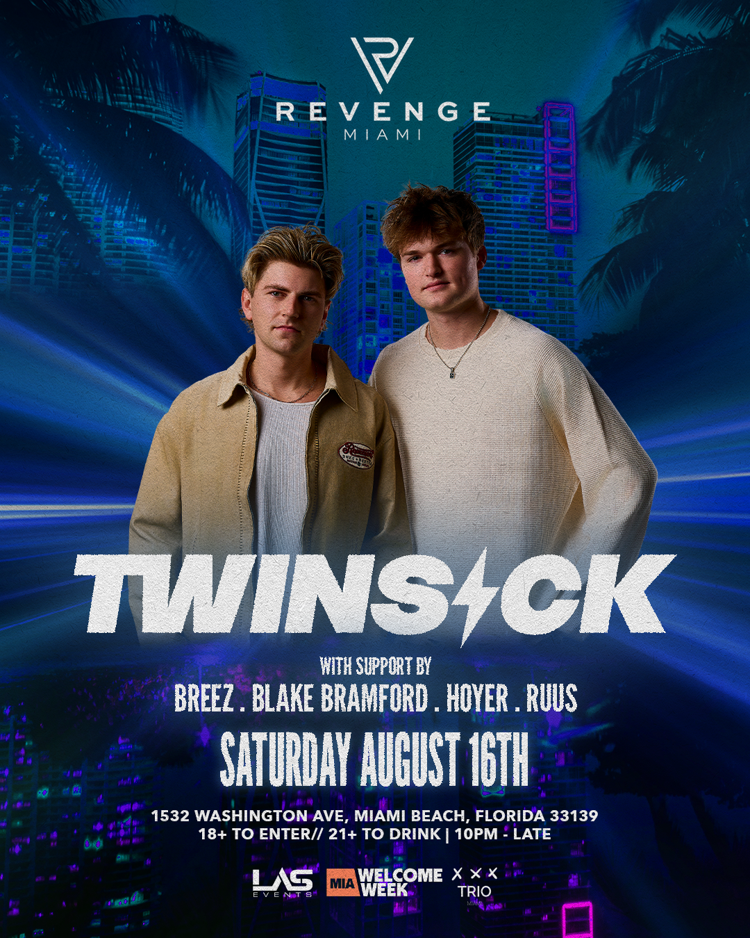 TWINSICK @ REVENGE 8/16 | Linkstub